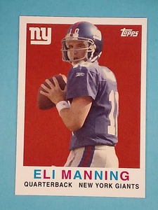 2008 Topps Turn Back The Clock Eli Manning Indianapolis Colts #3 - Imagen 1 de 2