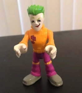 Imaginext DC Super Friends JOKER personaggio camicia arancione di Transforming Batcave - Foto 1 di 6