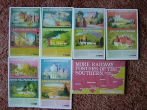 Set of 6 DALKEITH Postcards R98 - MORE RAILWAY POSTERS OF THE SOUTHERN. - Picture 1 of 1