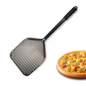 with Long Handle Pizza Paddle Spatula Baking Tools Pizza Turning Peel - Picture 1 of 12