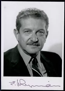 Foto firmata presidente israeliano Ezer Weizmann - Foto 1 di 1