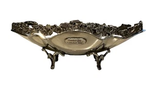 Unique Vintage Sauce Bowl 800 Silver Sold @ Padre E Fugli Jewelry & Coaster Wine - Picture 1 of 18