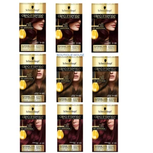 Schwarzkopf Oleo Intense Permanent Hair Colour Oil Dye 1x 2x & 3x Packs Fast UK - Picture 1 of 5