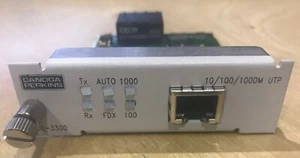Canoga Perkins N525 ETSU 10-100-1000 Mbps UTP Module 500-3300 - Picture 1 of 5