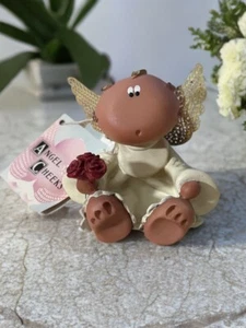 Angel Cheeks Ángel de la Guarda 2001 'Ángel con Rosas' Kirk's Kritters Russ Figura - Imagen 1 de 7
