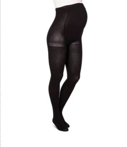 Isabel Maternity Opaque Tights Size L/XL Black 1534 - Picture 1 of 4