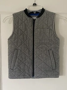 Boys / Girls OLD NAVY gray sleeveless full zip vest Size Small 6-7 - Picture 1 of 5