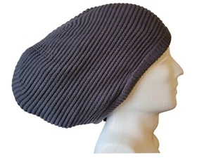 Sombrero Rasta Gris Temores Rastas Boina Tam Gorra Sloca Temores Gorro Cabello X/L - Imagen 1 de 3