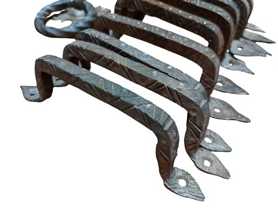 2 X Maniglie In Ferro Battuto Marocchine 15Cm / 5.9 - Immagine 1 di 4