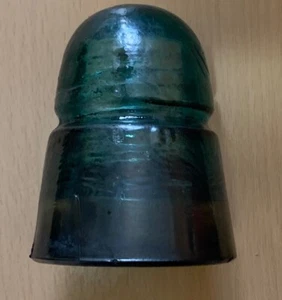 Antique “B” Clear Railroad Insulator - Picture 1 of 8