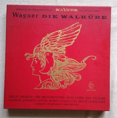 Wagner Die Walkure RCA Victor LDS 6706 Erich Leinsdorf 5-LP Set - Image 1 of 4