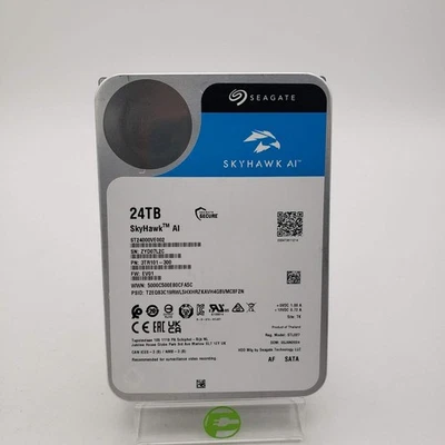 Seagate 3.5" Skyhawk 24tb SATA 6Gb/s SSD ST24000VE002 - Image 1 of 4