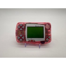 Bandai WonderSwan Console - Transparent Pink