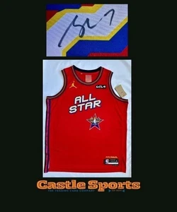 Shai Gilgeous Alexander SIGNED NIKE ALL STAR RED SWINGMAN JERSEY AUTO JSA COA - Picture 1 of 10