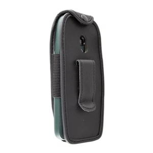 caseroxx Leather-Case with belt clip for Nokia 6310 (2021) in black made of genu - Picture 1 of 6