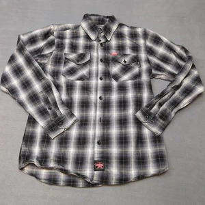Camisa DIXXON Hombre Bolsillo Mediano a Cuadros THE Blackline FR FRANELA IGNÍFUGA - Imagen 1 de 12