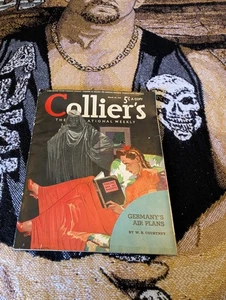 1940 Colliers March 23 - Ghosts; C.S. Forester; Lana Turner; Beltsville MD Dogs - Picture 1 of 15