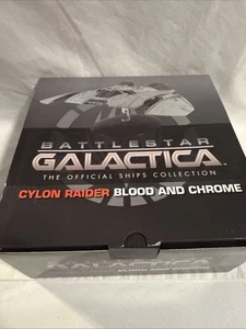 Eaglemoss Battlestar Galactica Raumschiff Blood & Chrome Cylon Raider. NEU - Bild 1 von 6