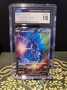CGC Gem Mint 10 Origin Forme Dialga V (Alternate FA) 177/189 Astral Radiance - Picture 1 of 2