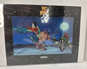 Duck Dodgers promo cybercene cel 3D 2003 WB Marvin Martian, Porky, Daffy - Picture 1 of 1