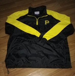 Pittsburgh Pirates Pullover Windbreaker Genuine Merchandise Size XL - Picture 1 of 7