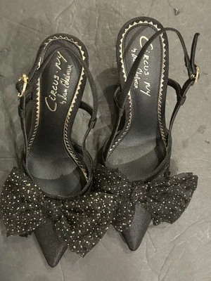 Tacones Circus By Sam Edelman para mujer a lunares transparentes talla 6 Foto 1 de 4