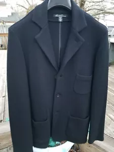 Kenneth Cole 100% Wool 3 Button Knit Jacket Size M - Picture 1 of 2