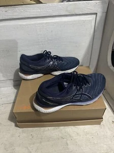 ASICS Gel Nimbus 22 1012A587 blaue Damen-Laufschuhe Größe 12 - Bild 1 von 5