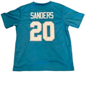 Barry Sanders Blue T-Shirt - Sizes XS thru 3XL No Logos - Picture 1 of 3