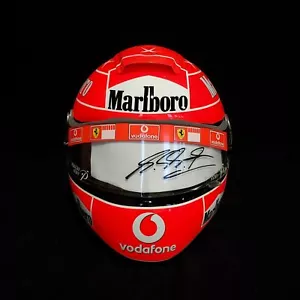 Michael Schumacher Signed Helmet 2004 Ferrari Race Issued Visor 1:1 AS-00938 - Picture 1 of 12