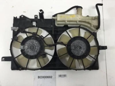 Toyota Prius 2004 2009 doble refrigeración radiador ventilador conjunto de motor con depósito tanque OEM Foto 1 de 4