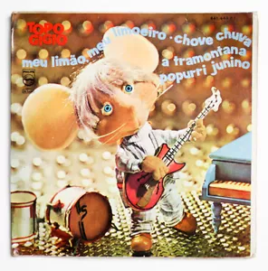 TOPO GIGIO Meo limao SELTEN PROMO WEISSES ETIKETT Brasilien 1969 Philips 441443PT EP - Bild 1 von 2