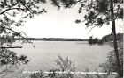 DEER RIVER MINNESOTA SAND LAKE FROM BRANDT'S POINT real photo postcard MN RPPC