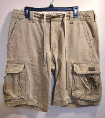 Gander Mountain Guide 系列帆布工装短裤成人 36 徒步钓鱼复古 — 第 1/4 张图片