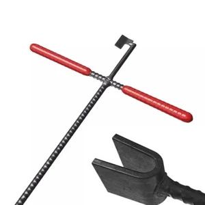 1/2 x 30 In. Water Meter Key with Box Lid Key - Essential Tools for Meter Access - Picture 1 of 7