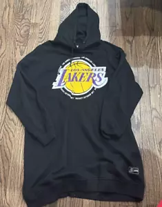 Los Angeles Lakers NBA Basketball ๐ Men Hoodie Sweatshirt M Long - Picture 1 of 5