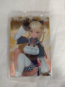 Tarjeta de perfil hololive Shiranui Flare hololive oblea BANDAI importación Japón - Imagen 1 de 2