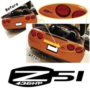 MG2005 - LS3 Rear Z51 436HP decal / graphic fits 2008 Corvette - Picture 1 of 1