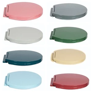 Colourful Range Soft Close Toilet Seat Oval Shaped WC to Fit Standard UK Toilets - Picture 1 of 10