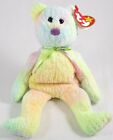 Ty Beanie Baby Groovy the Tie Dye Bear Plush 1999 + Heart Tag, Great Condition!