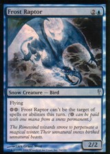 Frost Raptor Foil | EX | Coldsnap | Magic MTG