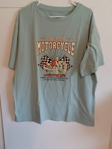 MOTORCYCLES LOS ANGELES ADVENTURE LIFE TEE T SHIRT Size XL - Picture 1 of 4