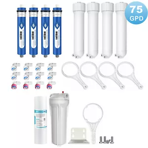 75 GPD RO Membrane Maple Syrup Reverse Osmosis System Water Filter Housing Kit - Picture 1 of 17