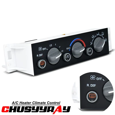 Interruptor de temperatura de la unidad de control del aire acondicionado de la calefacción para Chevrolet K1500 1996-1999 Foto 1 de 4