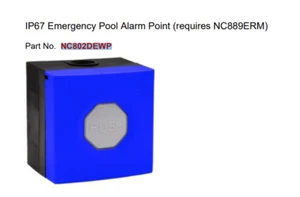 C-Tec NC802DEWP IP67 Notfall Pool Alarm Master Point (benötigt NC889ERM) - Bild 1 von 1