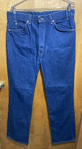 VTG 90s Levis 517 JEANS Mens 38x34 Blue Orange Tab Denim Blue MADE IN USA NICE! - Picture 1 of 11