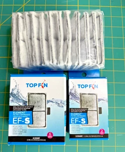 20 Count Top Fin EF-S Small Element Filter Cartridges ~ 20 Month Supply - Picture 1 of 4