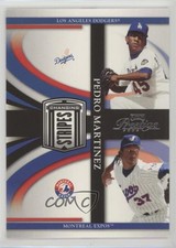 2005 Playoff Prestige Changing Stripes Pedro Martinez #C-7 HOF