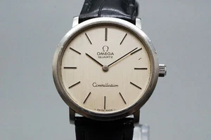 *Vintage / Exc+5* Omega Constellation Quartz Cal1330 Ref191.0032 Men Watch JAPAN - Picture 1 of 13