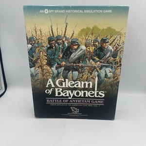 A Gleam of Bayonets Battle of Antietam TSR/SPI Board Game 1983 Unpunched - Picture 1 of 6